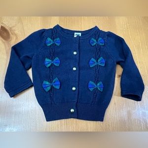 Janie and Jack cardigan size 3-6M
